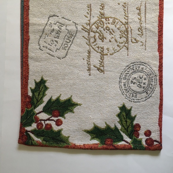 Tapestry Christmas table runner. - Picture 16 of 16